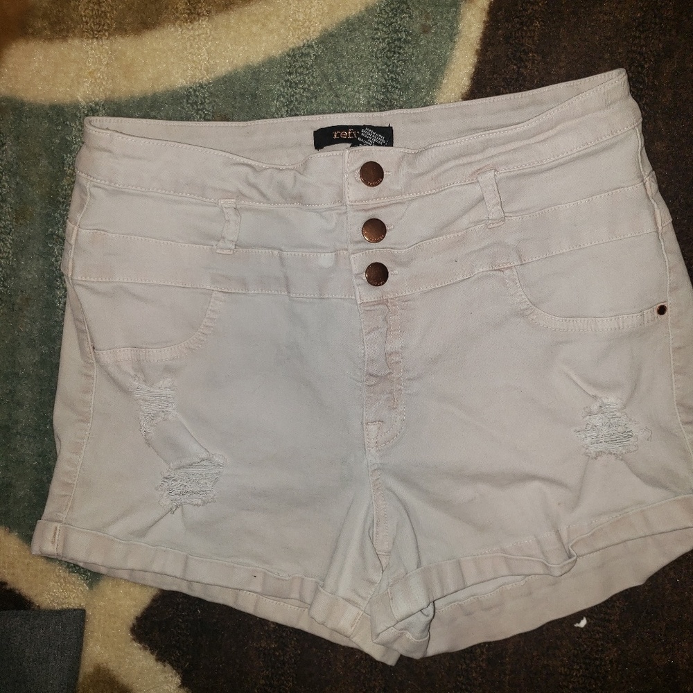 Womens 10 high rise shorts